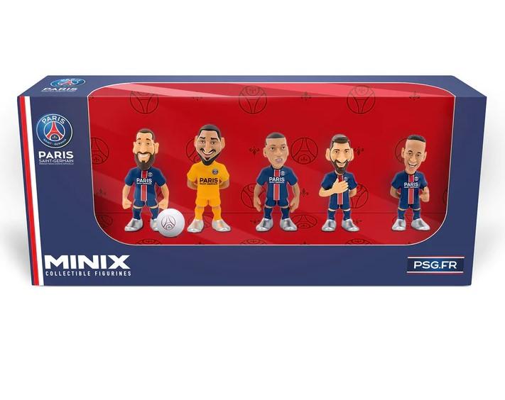 Minix 12CM PSG Collectible Figure 5 Pack product image 2, provided for visual reference and product detail review