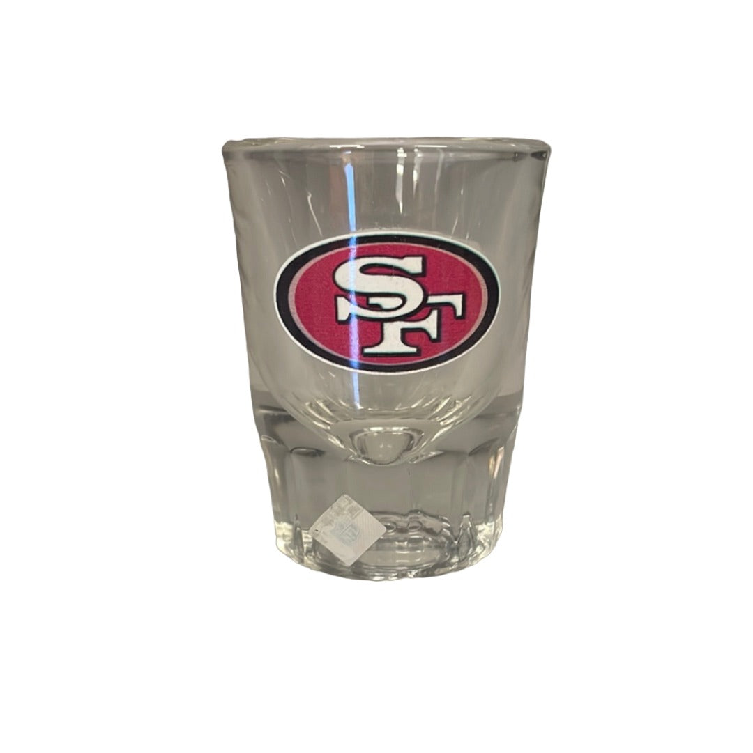 The Memory San Francisco 49ers 2oz Fluted Collect Shot Glass product image 1, provided for visual reference and product