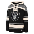 Las Vegas Raiders 47 Brand Jet Black Superior Lacer Hood product image 1
