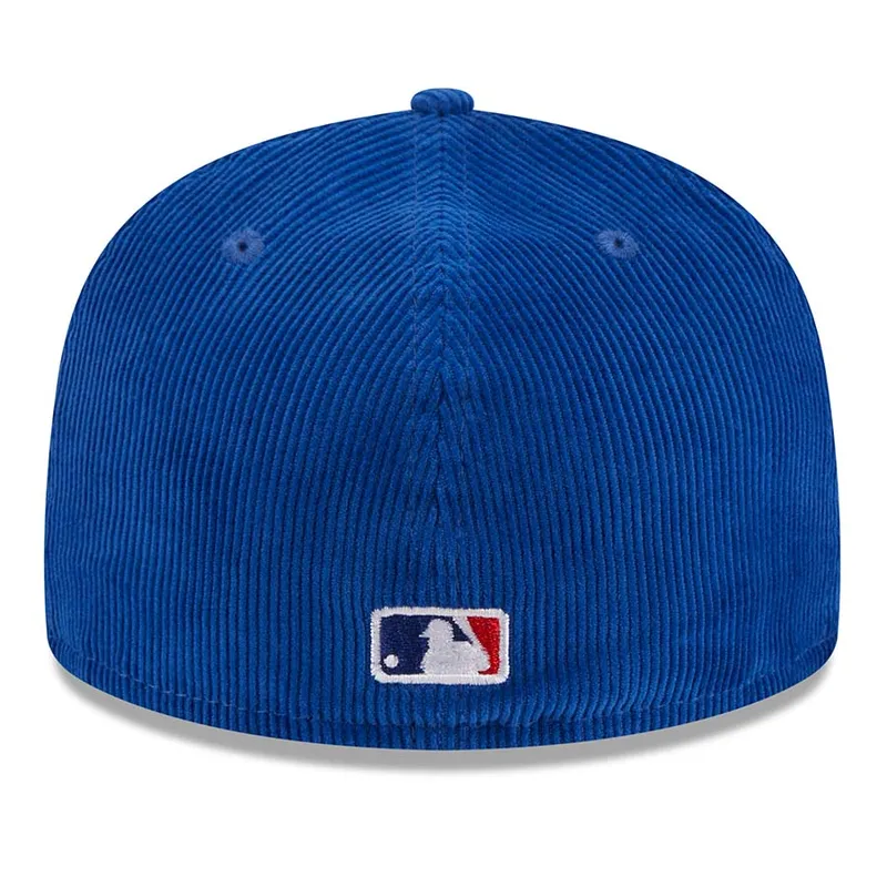 New Era Los Angeles Dodgers Side patch Corduroy-Blue product image 3, provided for visual reference and product detail review