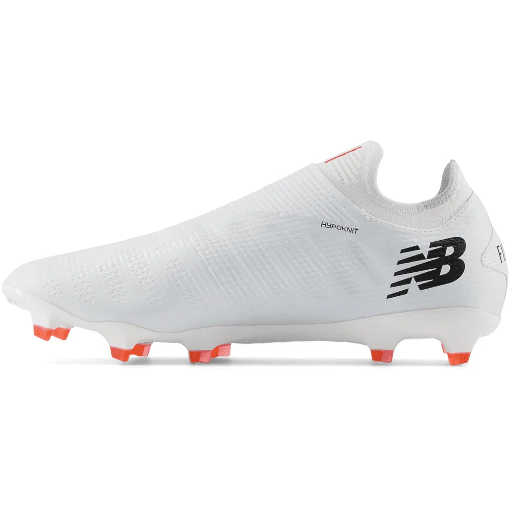 New Balance Furon Pro V7 + FG-WHITE/BLACK product image 2, provided for visual reference and product detail review