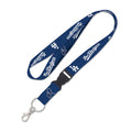 Los Angeles Dodgers City Connect Lanyard W/ Detachable Buckle 1" product image 1, provided for visual reference and product