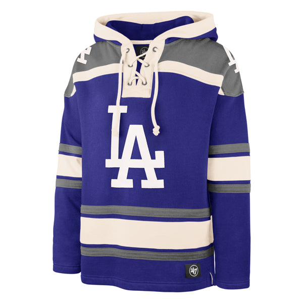 Los Angeles Dodgers 47 Brand Royal Superior Lacer Hood Mens product image 1