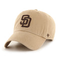San Diego Padres 47 Brand Khaki Brown Clean Up Hat product image 1