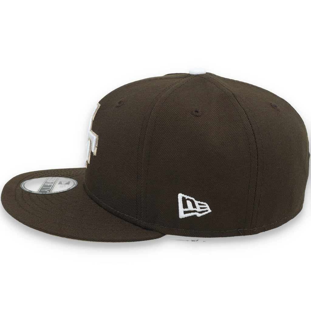 New Era San Francisco 49ers Element 59Fifty Fitted Hat- Walnut/Camel product image 4, provided for visual reference and