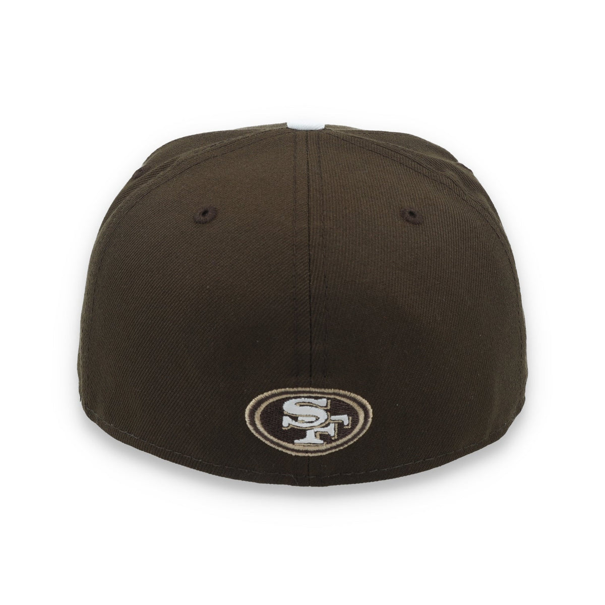 New Era San Francisco 49ers Element 59Fifty Fitted Hat- Walnut/Camel product image 5, provided for visual reference and
