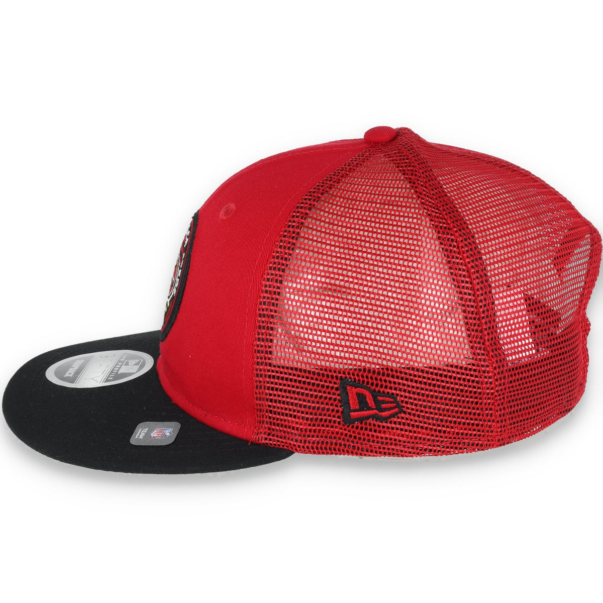 New Era San Francisco 49ers 9FIFTY Adjustable Snapback Mesh product image 4, provided for visual reference and product