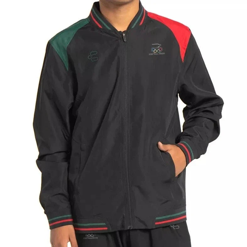 Charly Men Mexico Travel Jacket 2024 - Black product image 1, provided for visual reference and product detail review