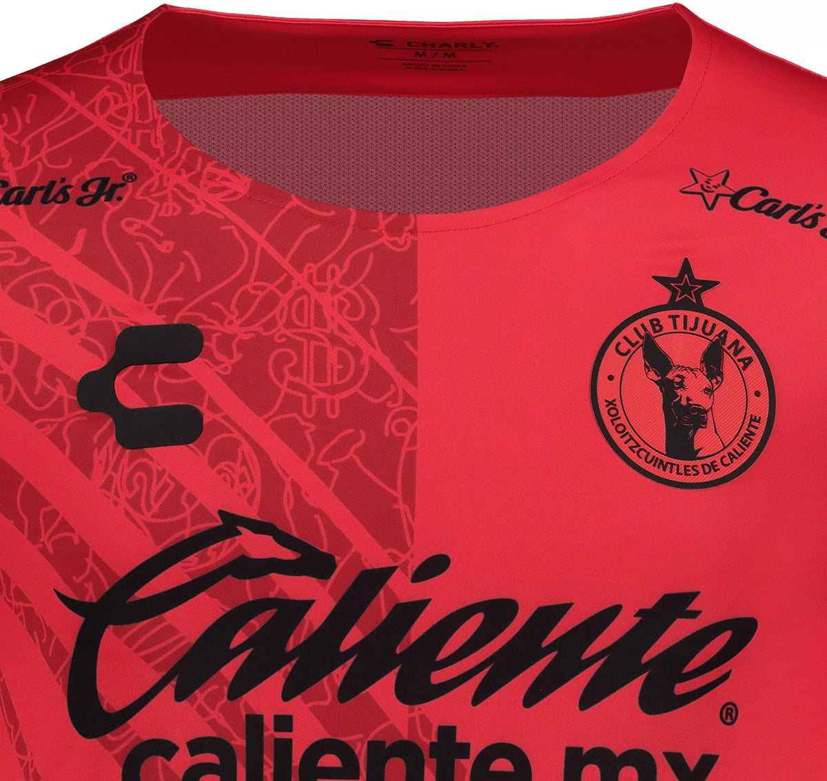 Charly Men Club Tijuana Home Authentic Goalkeeper Jersey 2024 product image 3, provided for visual reference and product