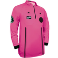 Official Sports Men USSF Pro Referee Jersey L/S-Pink product image 1, provided for visual reference and product detail review