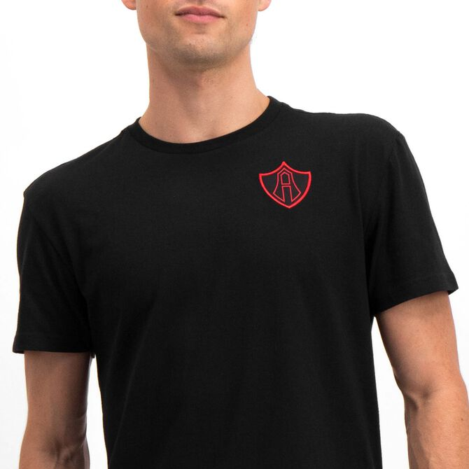 Charly Atlas T-Shirt 23/24-Black/Red product image 3, provided for visual reference and product detail review