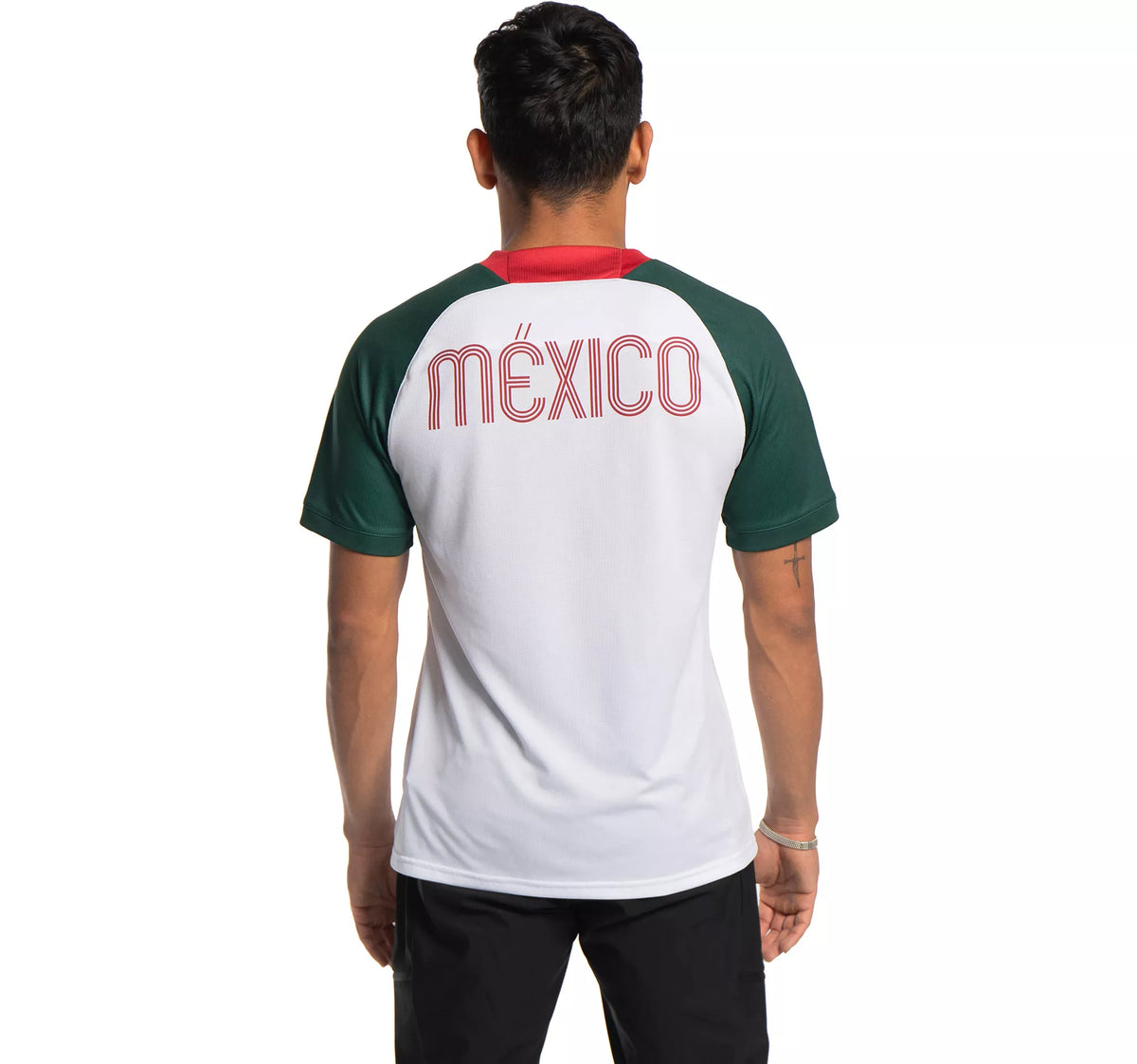 Charly Men Mexico White Warm-Up Jersey 2024 product image 2, provided for visual reference and product detail review