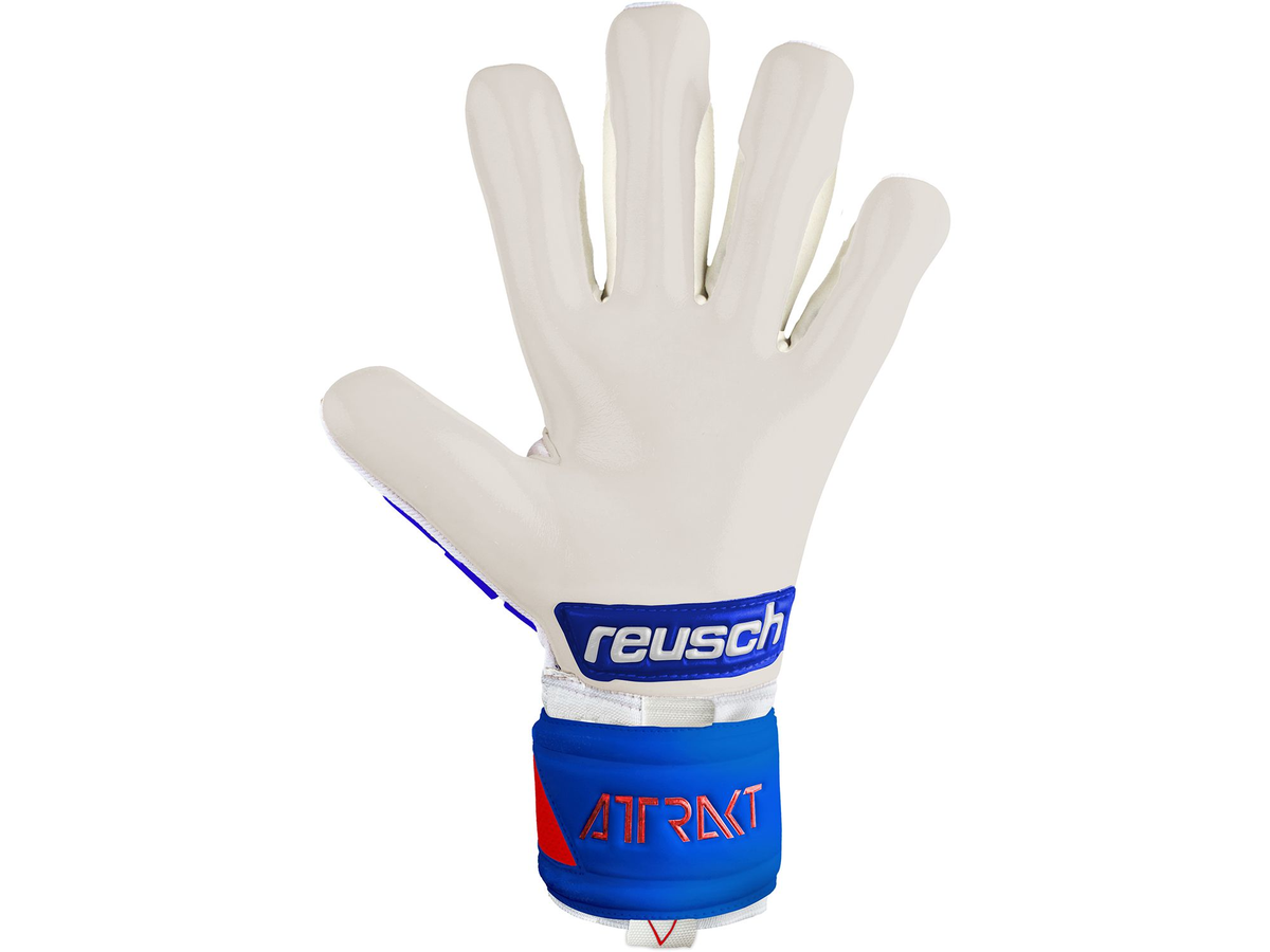 Reusch Adult Attrakt Freegel Gold Finger Support Goalkeeper Gloves product image 3, provided for visual reference and