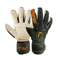 Reusch Attrakt Freegel Gold X Finger Support Goalkeeper Gloves-Desert Green/Shock Orng product image 1, provided for visual