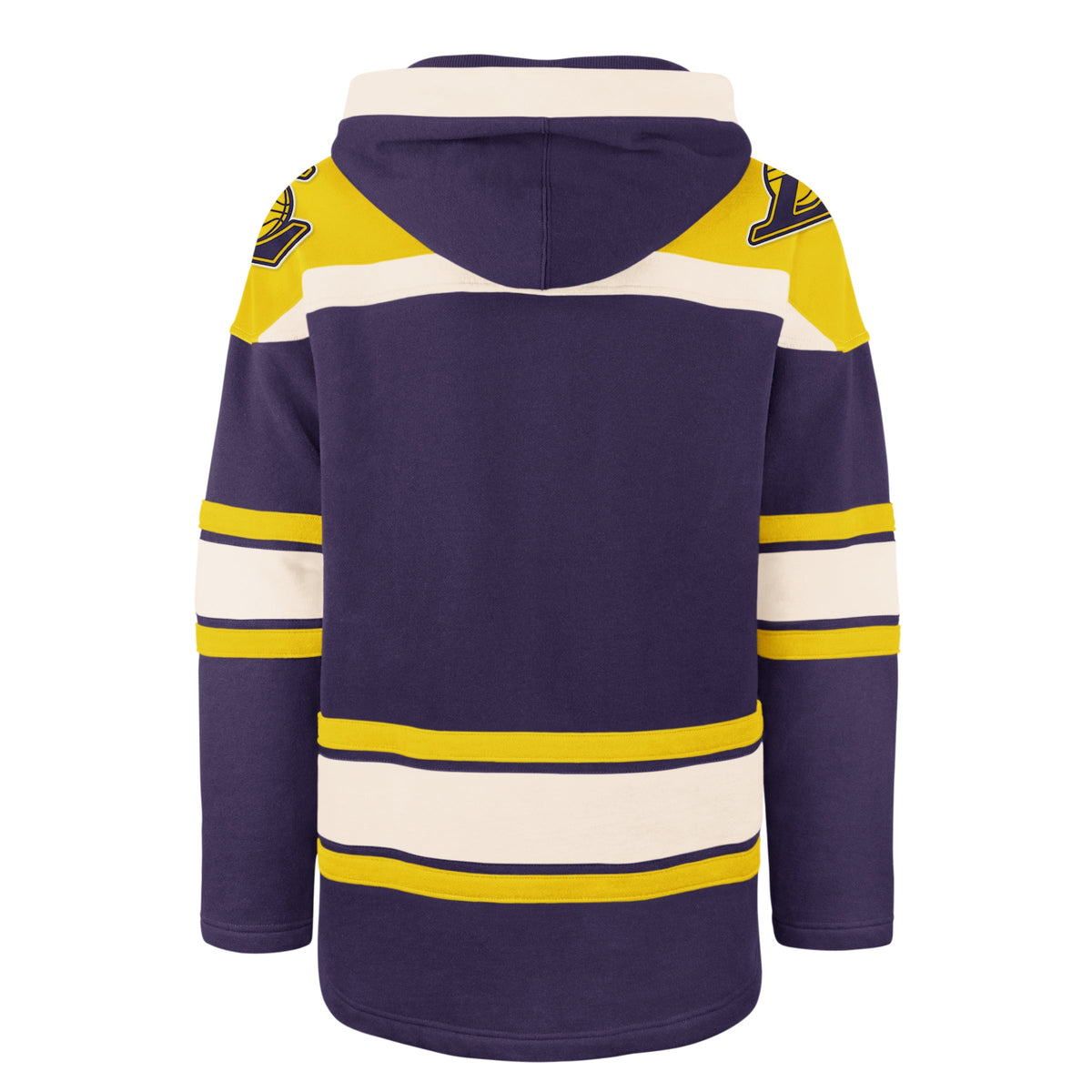 Los Angeles Lakers 47 Brand Purple Superior Lacer Hood Mens product image 2