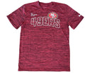 Nike Men San Francisco 49ers Team Name Outline T-Shirt product image 1, provided for visual reference and product detail