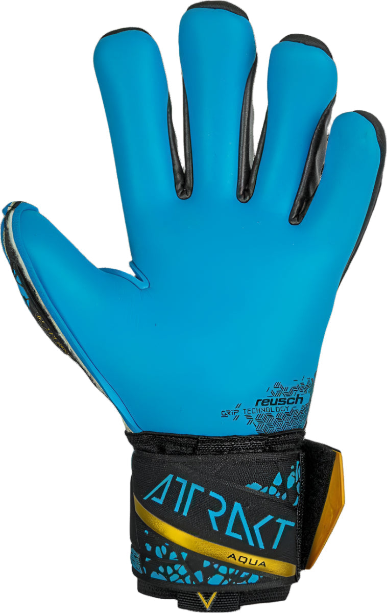 Reusch Attrakt Aqua Finger Support GK Gloves product image 3, provided for visual reference and product detail review