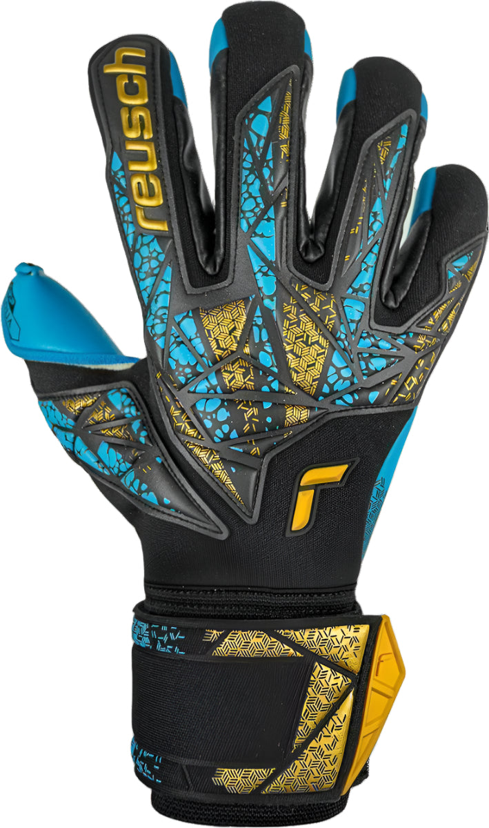 Reusch Attrakt Aqua Finger Support GK Gloves product image 2, provided for visual reference and product detail review