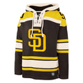 San Diego Padres 47 Brand Brown Superior Lacer Hood Mens product image 1