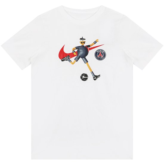 Nike Youth Paris Saint-Germain Mascot T-Shirt product image 1, provided for visual reference and product detail review