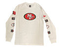 New Era Men San Francisco 49ers Long Sleeve Side Patch Graphic T-Shirt product image 1, provided for visual reference and