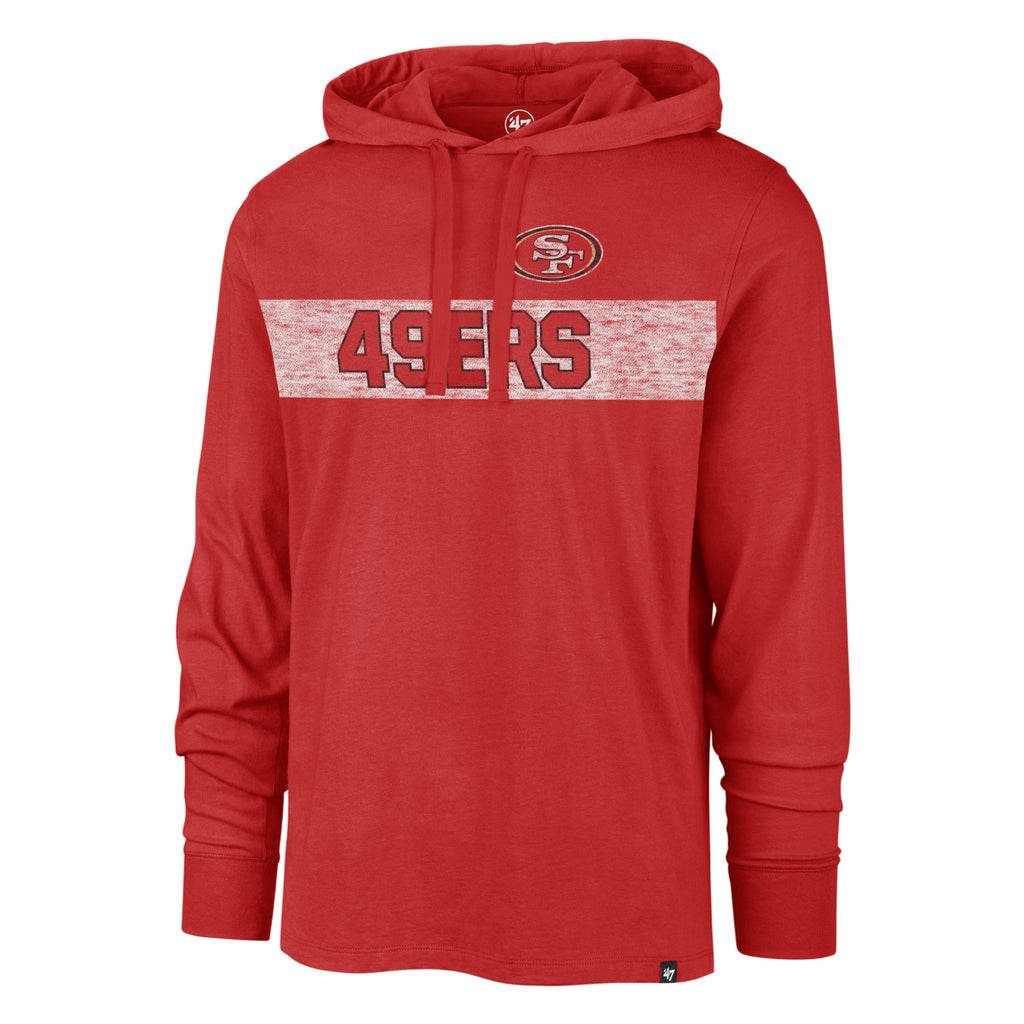 San Francisco 49Ers 47 Brand Racer Red Field Franklin Hood product image 1