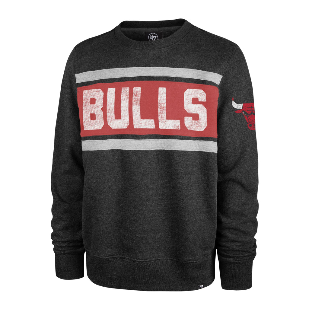 Chicago Bulls 47 Brand Flint Black Bypass Tribeca Crew Men product image 1