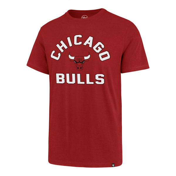 Chicago Bulls 47 Brand Red Pro Arch Super Rival Tee Men product image 1