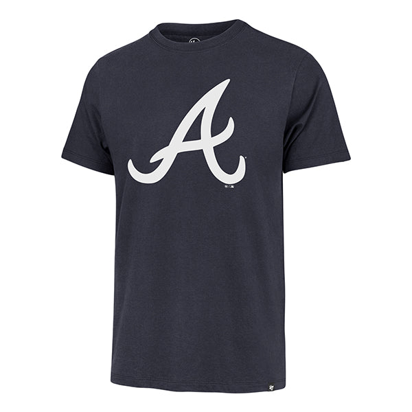 Atlanta Braves 47 Brand Atlas Blue Imprint Franklin Tee Men product image 1