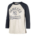 New York Yankees 47 Brand Oatmeal Retro Daze Ava Raglan Wmn product image 1