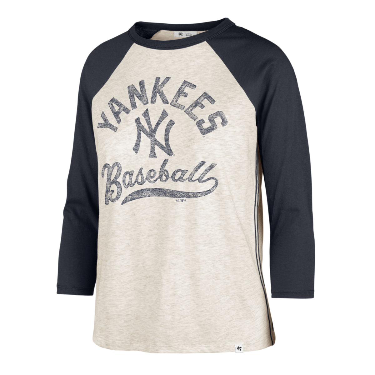 New York Yankees 47 Brand Oatmeal Retro Daze Ava Raglan Wmn product image 1