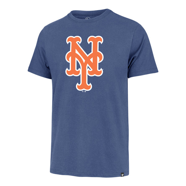 New York Mets 47 Brand Cadet Blue Imprint Franklin Tee Men product image 1
