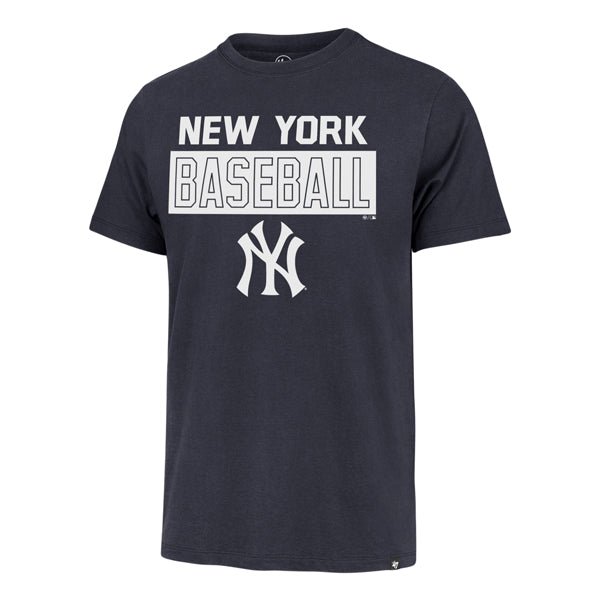 New York Yankees 47 Brand Atlas Blue Framework Franklin Tee product image 1