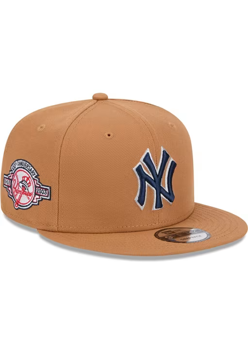 New Era Youth New York Yankees Color Pack 9FIFTY Snapback Hat-Light Bronze product image 1, provided for visual reference