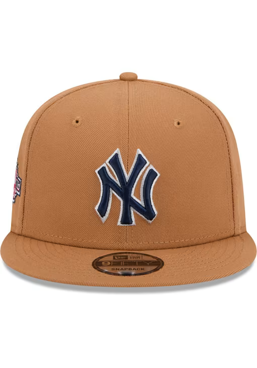 New Era Youth New York Yankees Color Pack 9FIFTY Snapback Hat-Light Bronze product image 2, provided for visual reference
