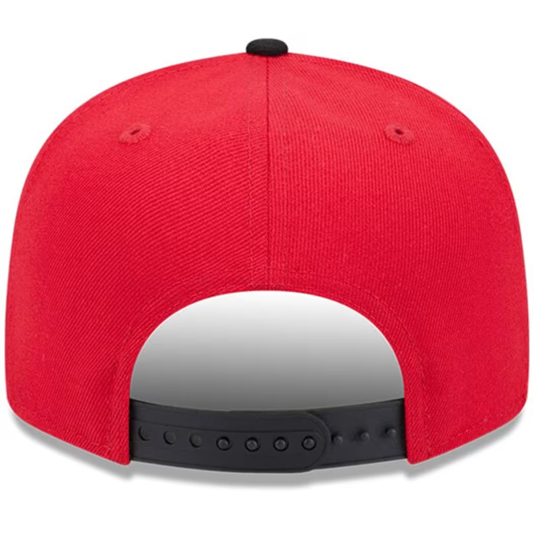 New Era Kansas City Chiefs Evergreen 9FIFTY Snapback Hat 2Tone - Red/Black product image 4, provided for visual reference