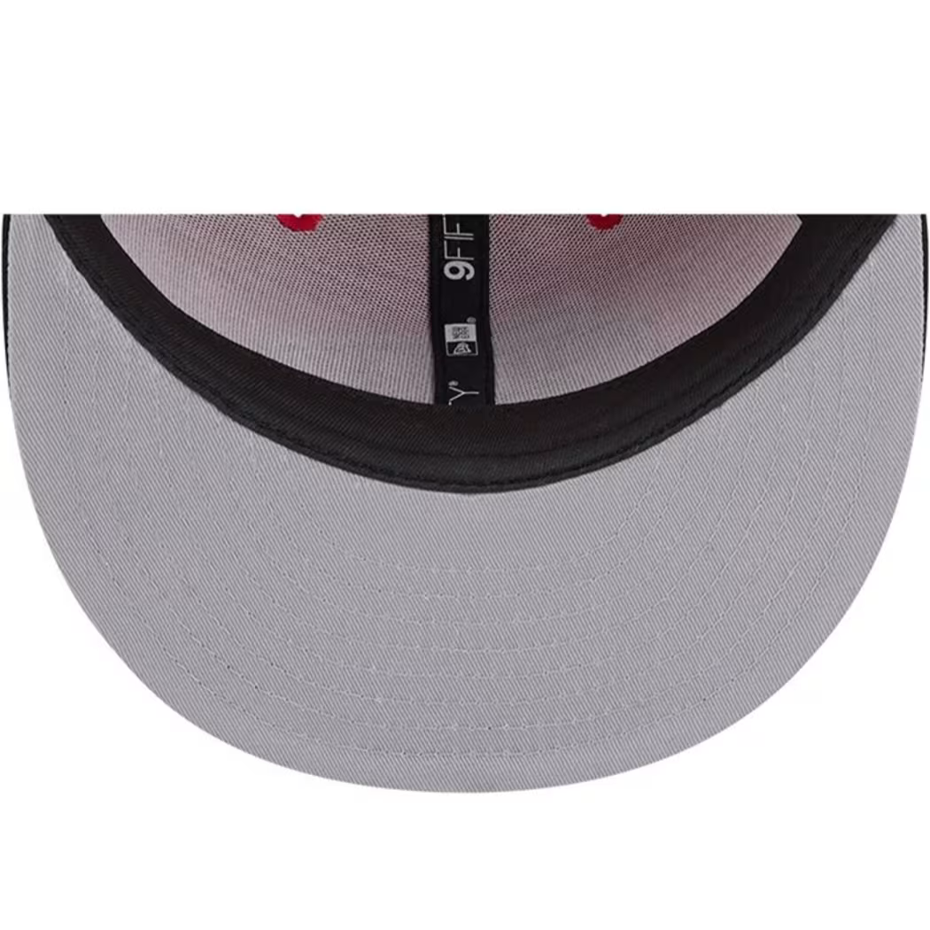 New Era Kansas City Chiefs Evergreen 9FIFTY Snapback Hat 2Tone - Red/Black product image 5, provided for visual reference