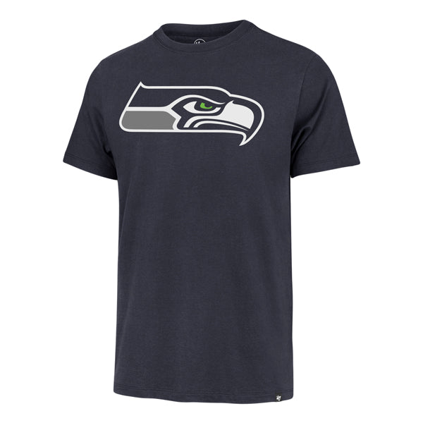 Seattle Seahawks 47 Brand Atlas Blue Imprint Franklin Tee product image 1
