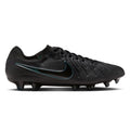 Nike Tiempo Legend 10 Pro FG - Black/Black-Deep Jungle product image 1, provided for visual reference and product detail