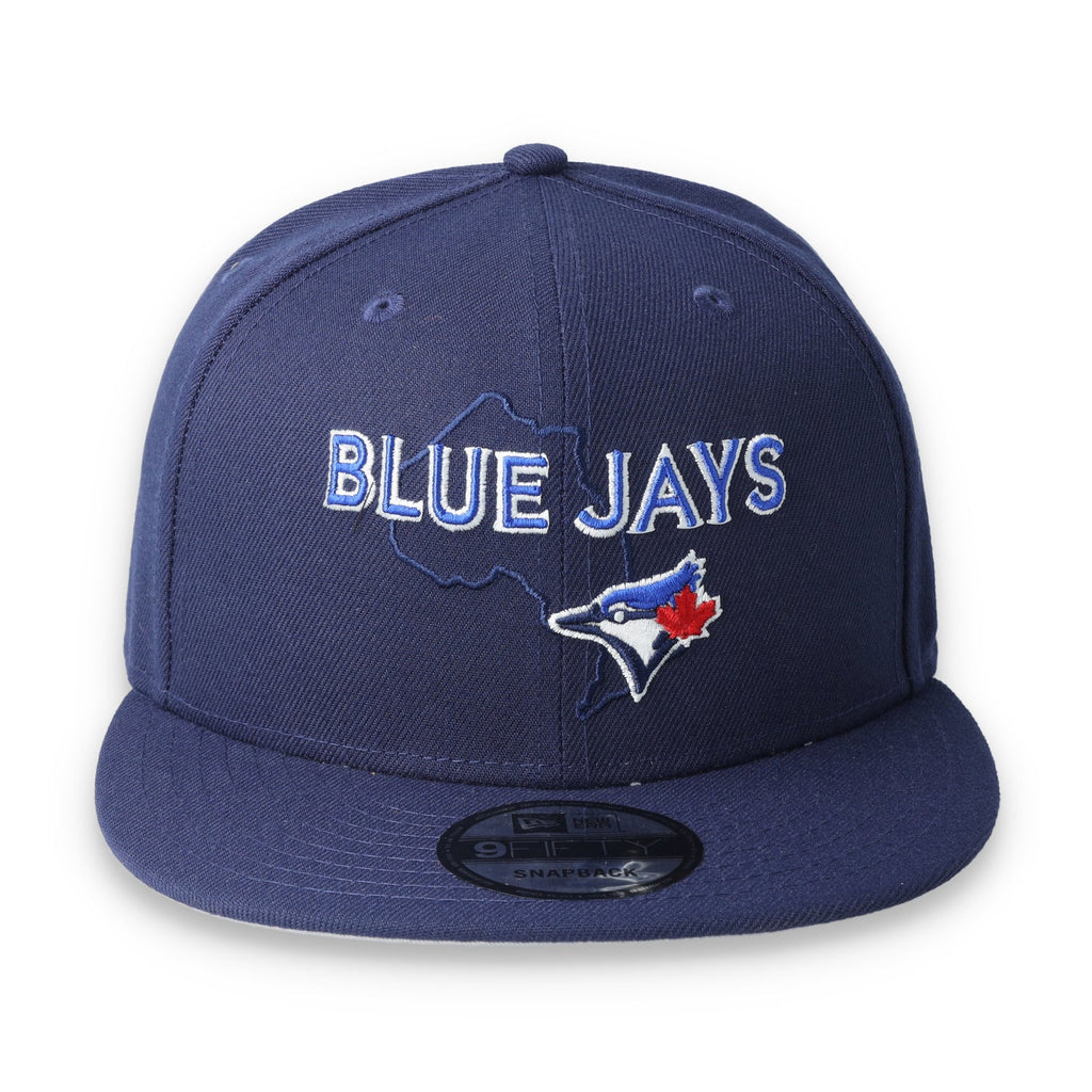New Era Toronto Blue Jays State Logo 9FIFTY Snapback Hat product image 1, provided for visual reference and product detail