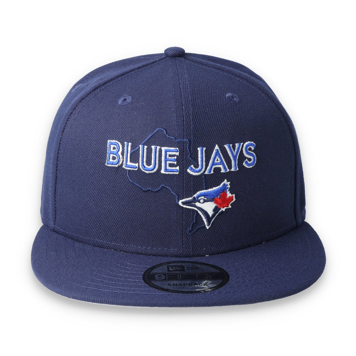 New Era Toronto Blue Jays State Logo 9FIFTY Snapback Hat product image 1, provided for visual reference and product detail