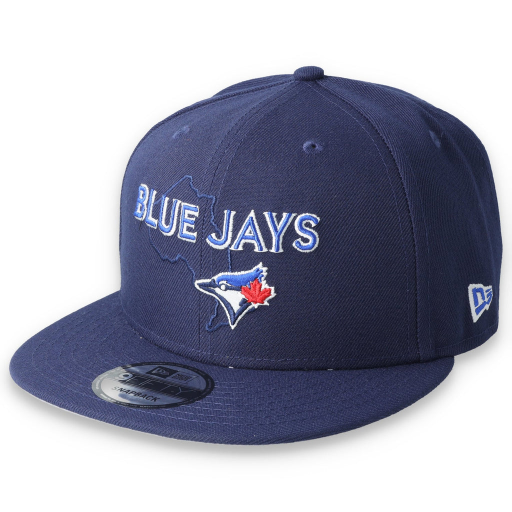 New Era Toronto Blue Jays State Logo 9FIFTY Snapback Hat product image 2, provided for visual reference and product detail