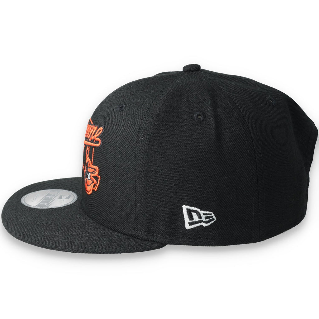 New Era Baltimore Orioles State Logo 9FIFTY Snapback Hat product image 3, provided for visual reference and product detail