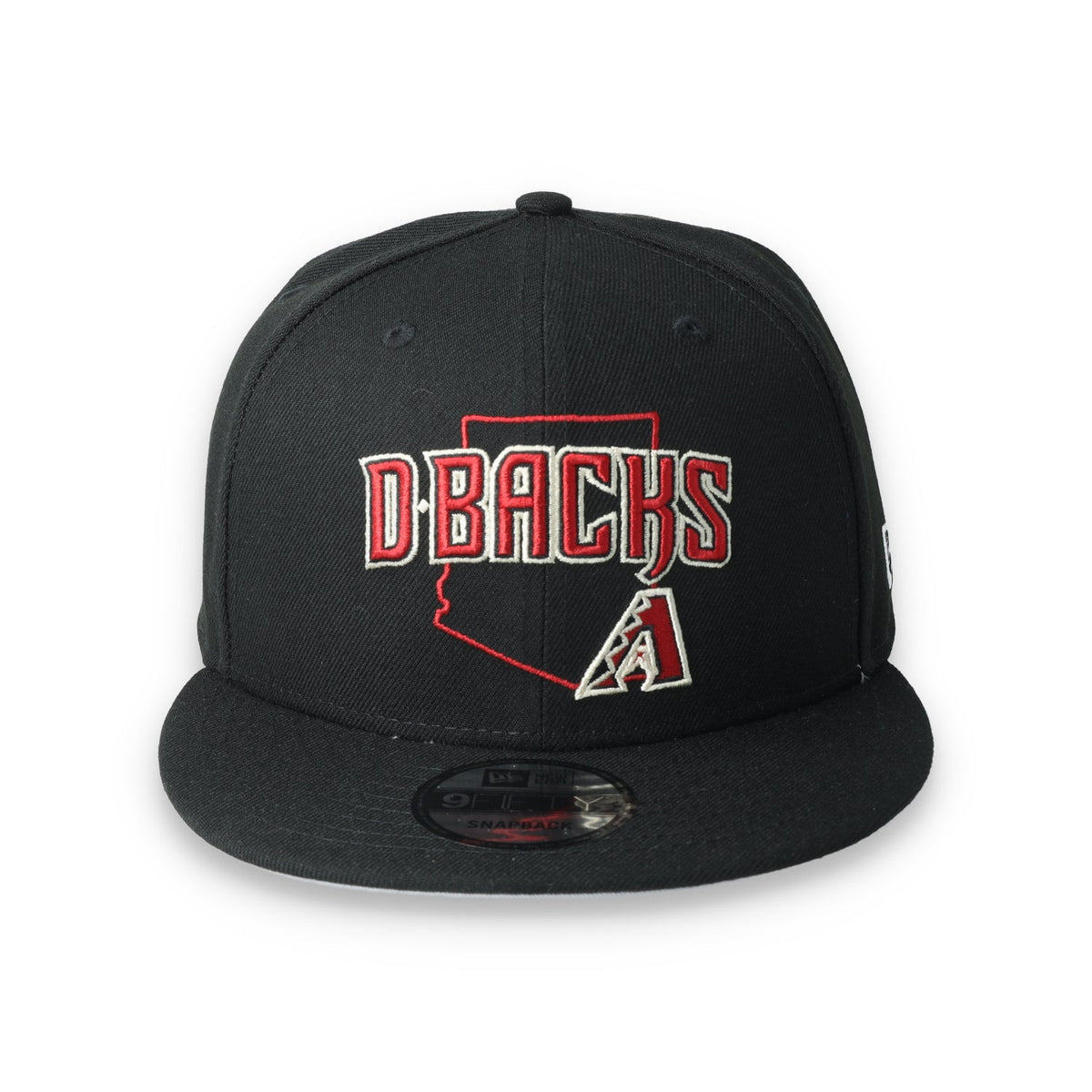 New Era Arizona Diamondbacks Logo State 9FIFTY Snapback Hat product image 1, provided for visual reference and product