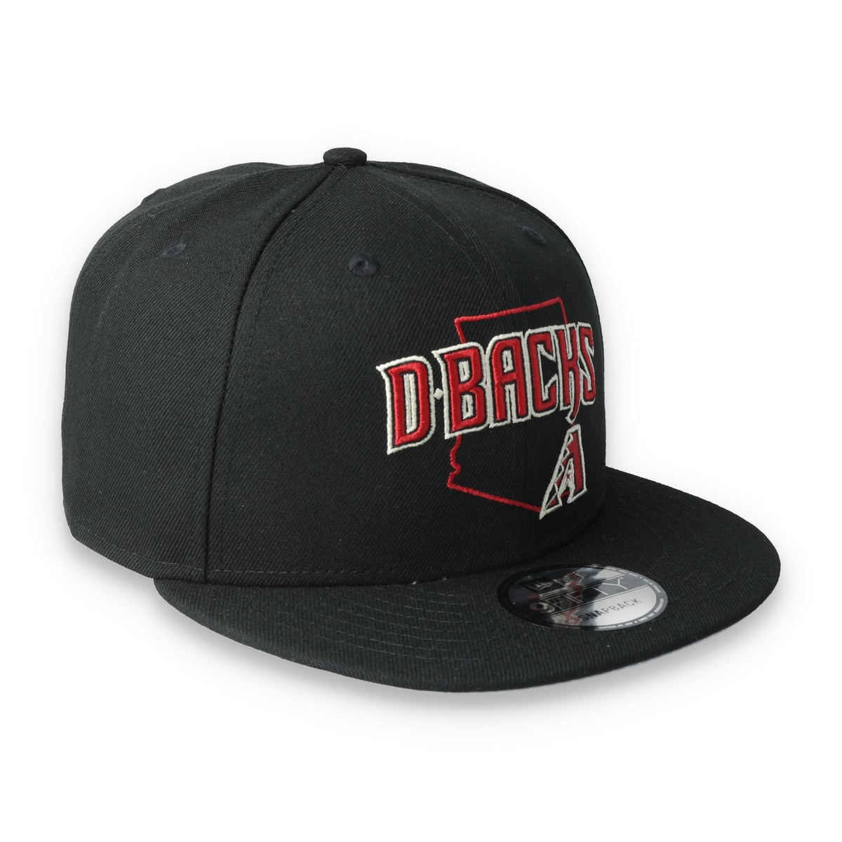 New Era Arizona Diamondbacks Logo State 9FIFTY Snapback Hat product image 6, provided for visual reference and product