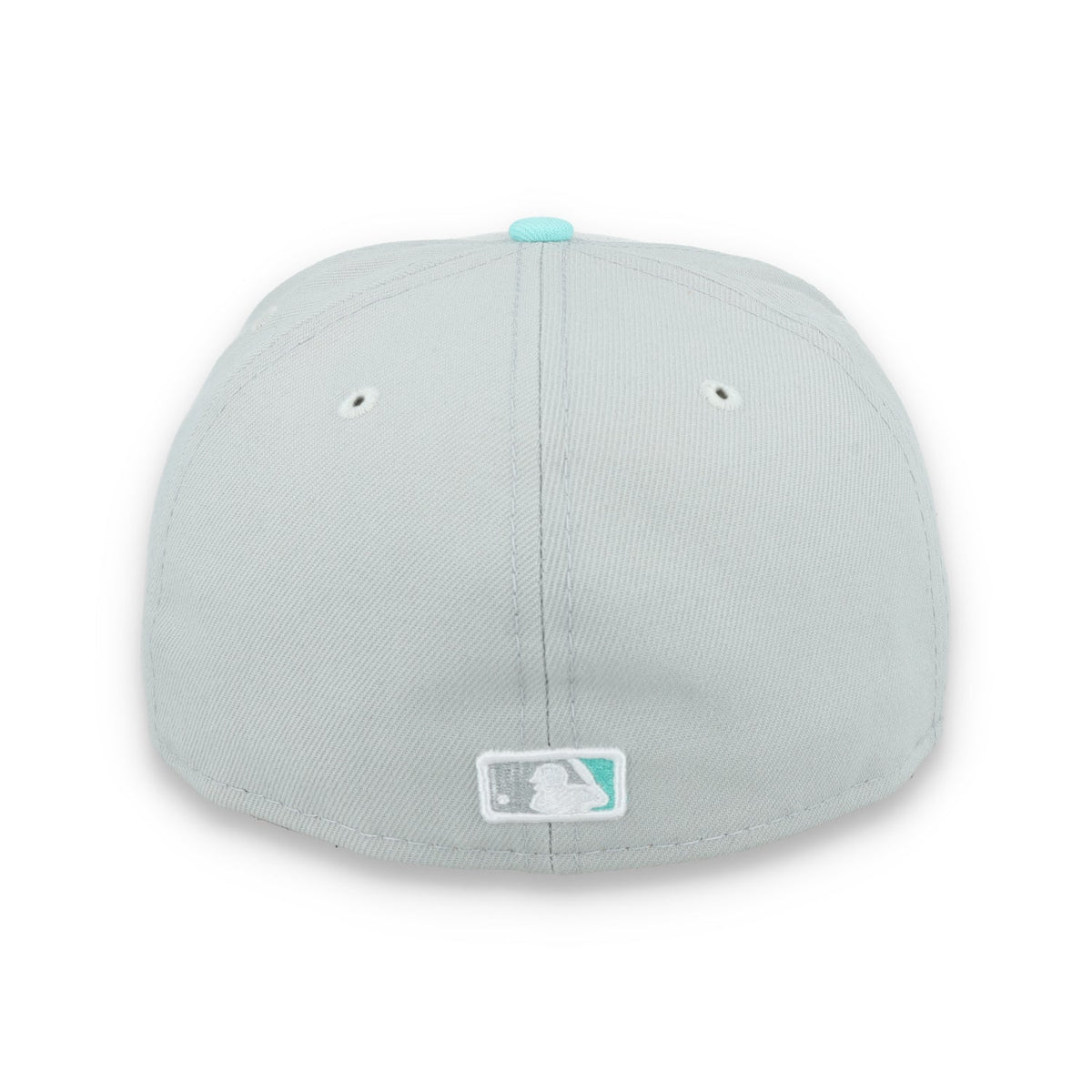 New Era Washington Nationals 2-Tone Color Pack 59FIFTY Fitted Hat-Gray/Turquoise product image 6, provided for visual