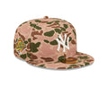 New Era New York Yankees 1996 World Series Side Patch Duck Camo 59FIFTY Fitted Hat product image 1, provided for visual