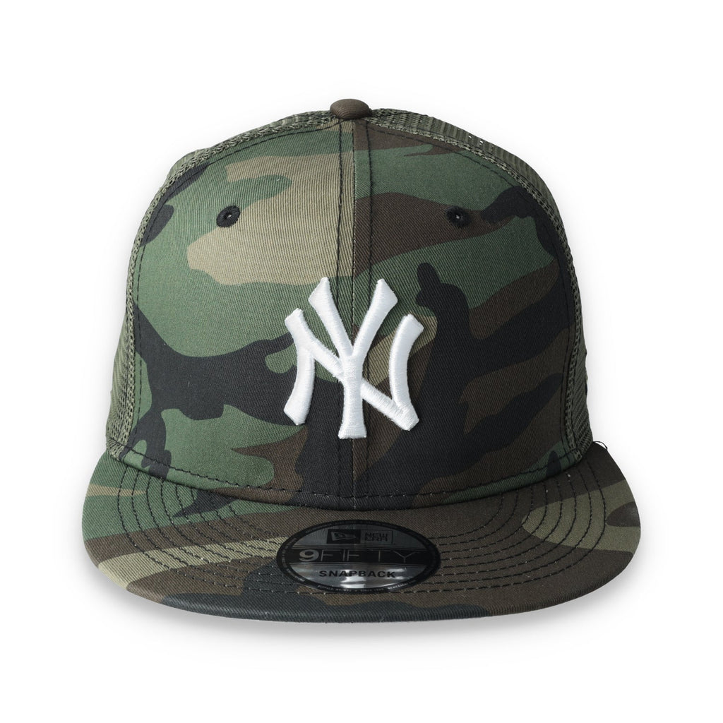 New Era New York Yankees Trucker 9FIFTY Snapback Hat-Camo product image 2, provided for visual reference and product detail