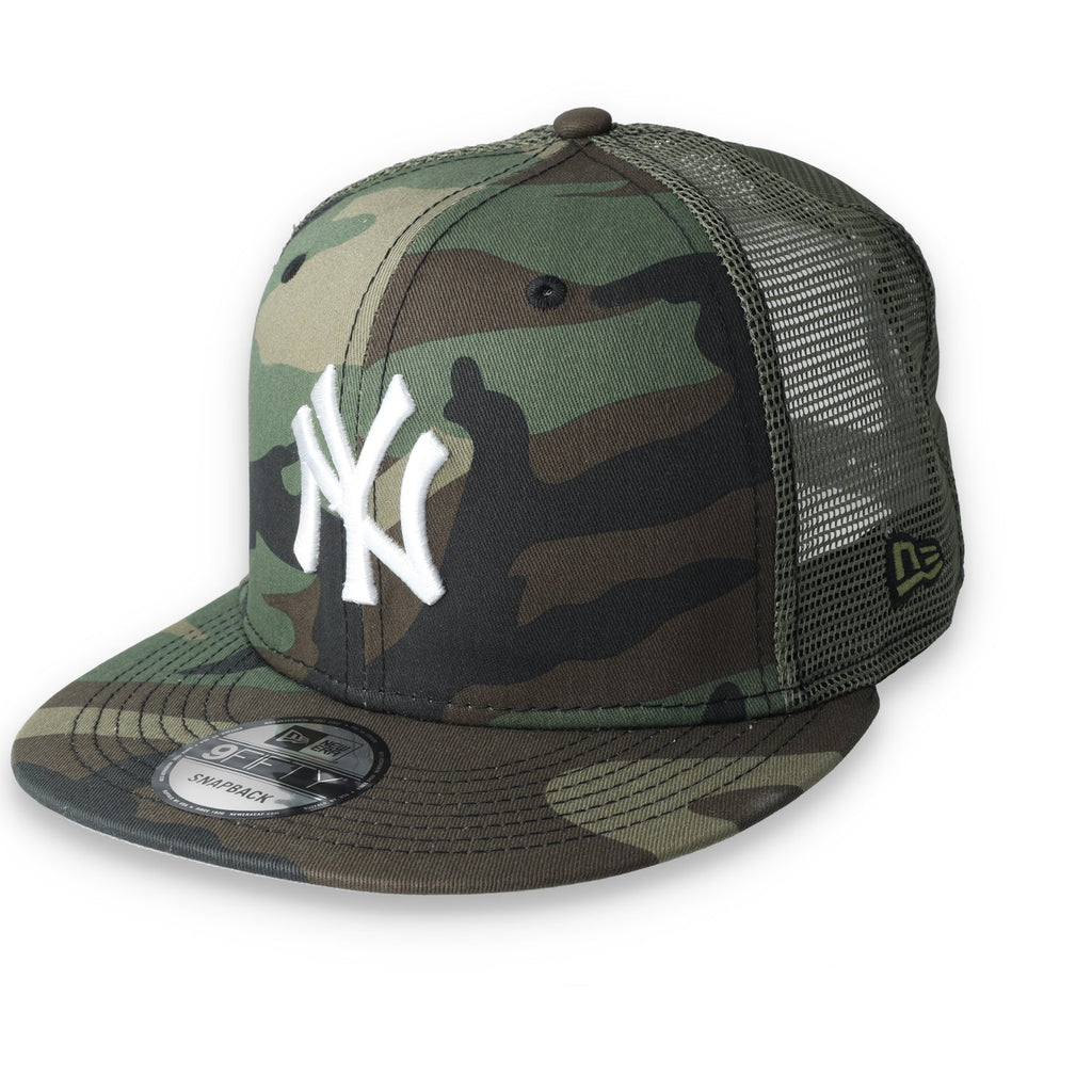 New Era New York Yankees Trucker 9FIFTY Snapback Hat-Camo product image 3, provided for visual reference and product detail