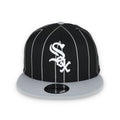 New Era Chicago White Sox Vintage Throwback 9Fifty Hat-Black product image 1, provided for visual reference and product
